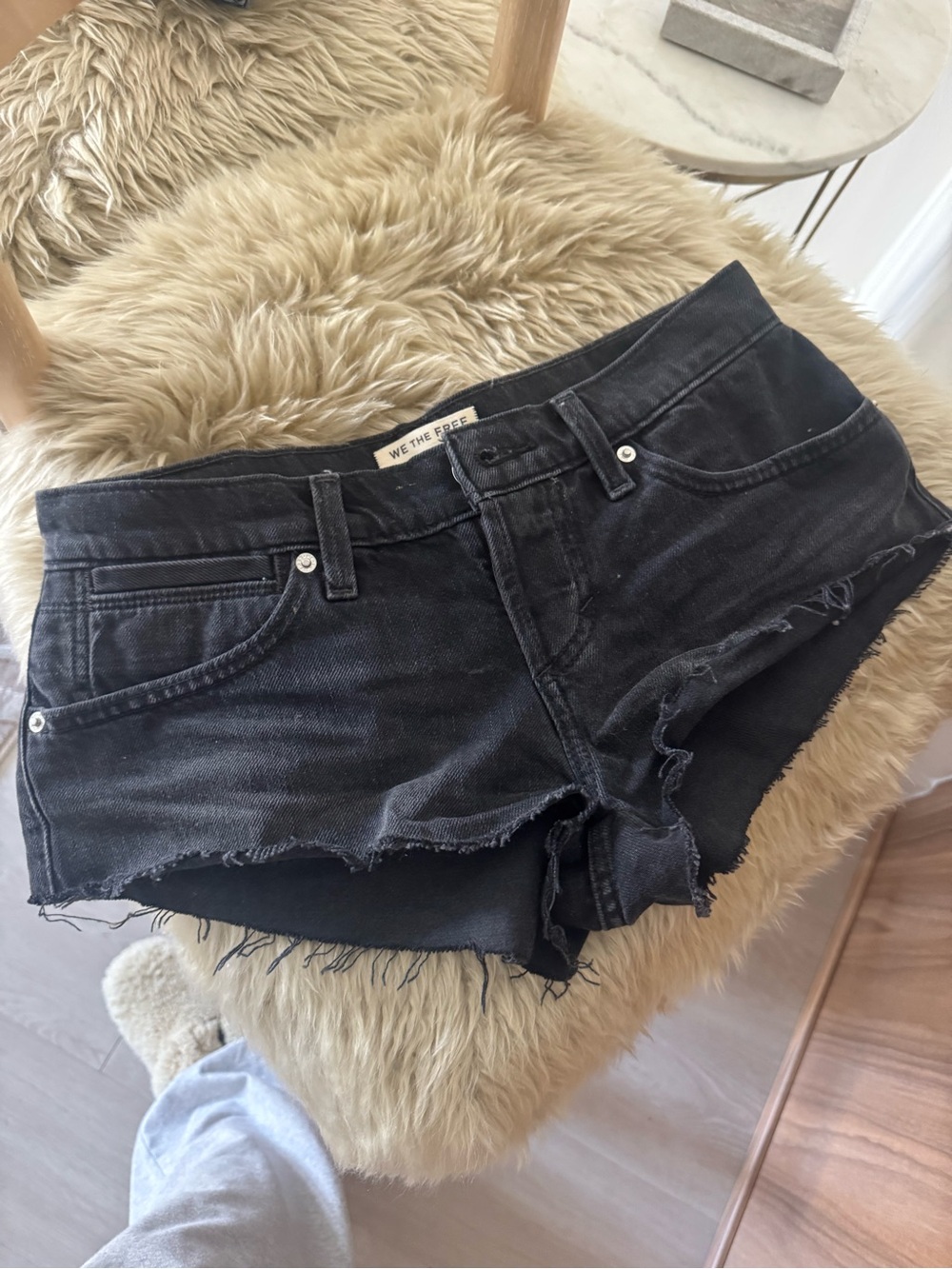 We the free/free people hit the road micro shorts